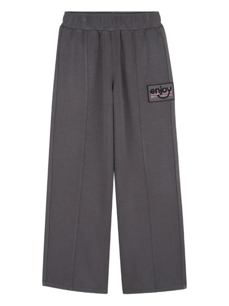  Billieblush Patch-detail Track Pants - Grey 