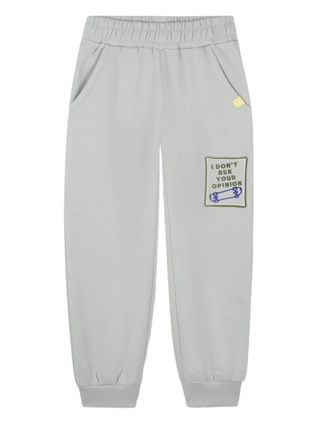  Billieblush Patch-detailed Track Pants - Grey 