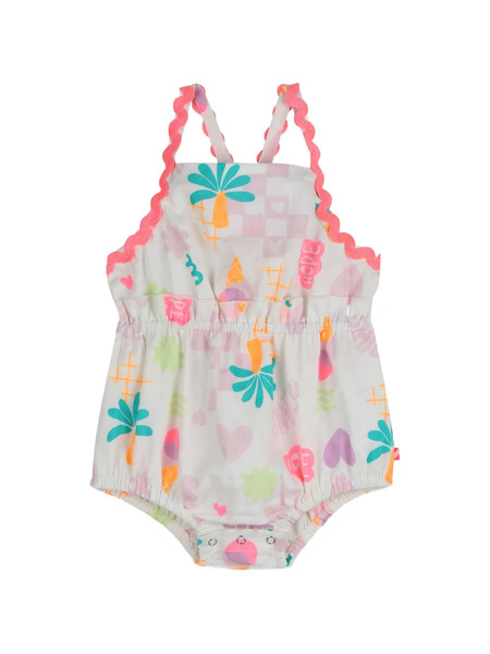  Billieblush Printed Swimsuit - Neutrals 