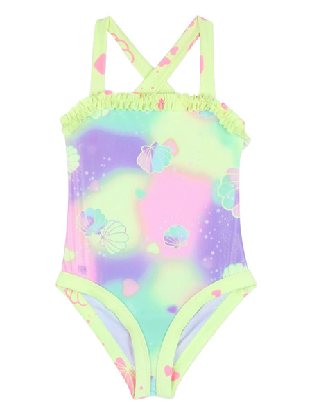  Billieblush Ruffle-detail Bikini Set (set Of Two) - Yellow 