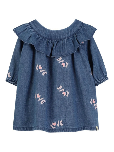  Billieblush Ruffled-detail Dress - Blue 