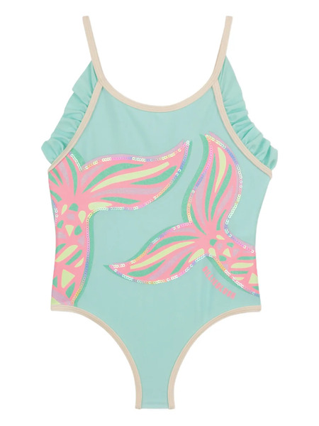  Billieblush Ruffled-detail Swimsuit - Blue 