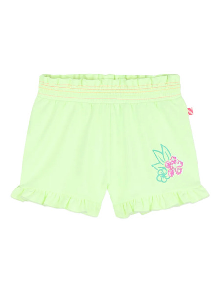  Billieblush Ruffled Floral-embellished Shorts - Yellow 
