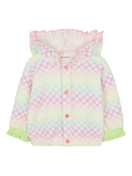  Billieblush Ruffled-trim Hoodie - White 