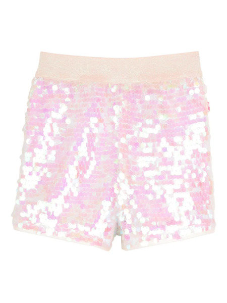  Billieblush Sequin-embellished Elasticated Shorts - Pink 