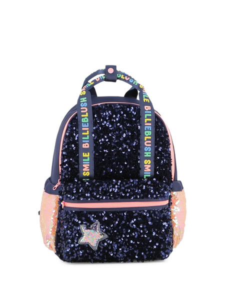  Billieblush Sequin-embellished Star Backpack - Blue 