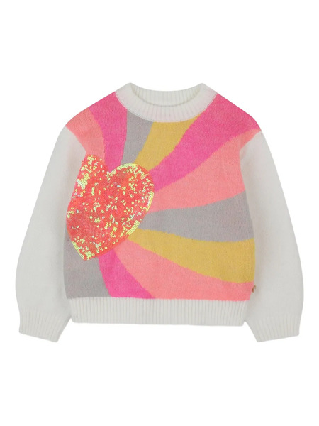  Billieblush Sequin-embellished Sweatshirt - White 