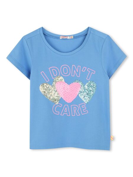  Billieblush Sequin-embellished T-shirt - Blue 