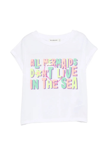  Billieblush Sequin Graphic T-shirt - White 