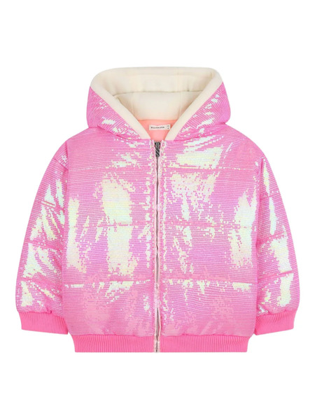  Billieblush Sequined Puffer Jacket - Pink 