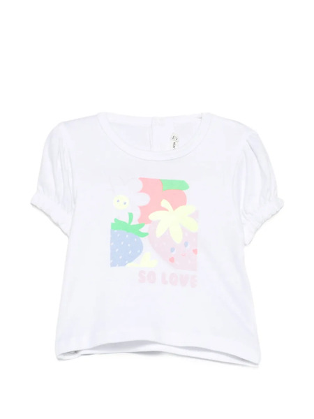  Billieblush Short-sleeve Graphic T-shirt - White 