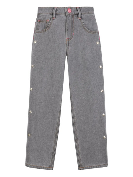  Billieblush Star Stud-detail Jeans - Grey 