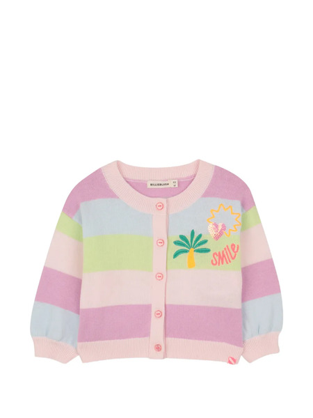  Billieblush Striped Cardigan - Pink 