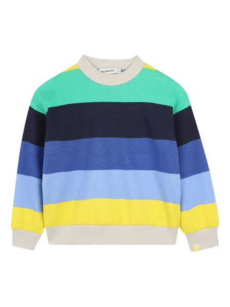  Billieblush Striped Knit Sweatshirt - Blue 