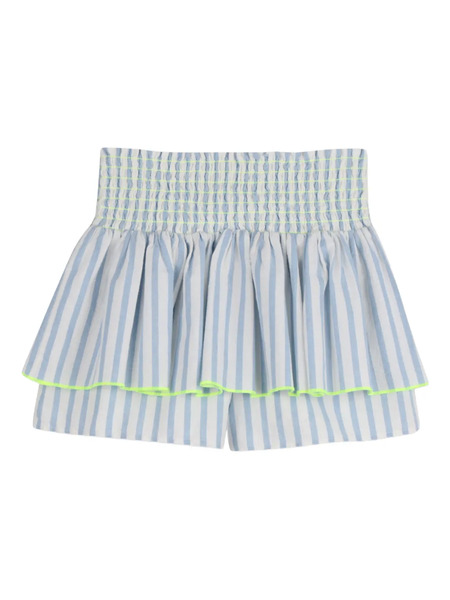  Billieblush Striped Tiered Shorts - White 