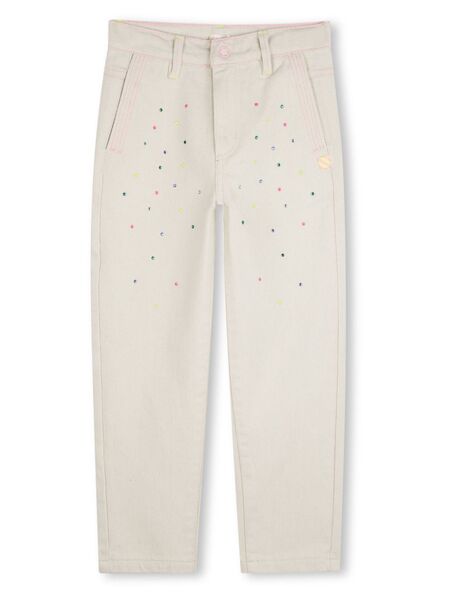  Billieblush Studed Trousers - Neutrals 