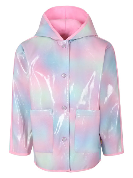  Billieblush Watercolour-effect Raincoat - Pink 