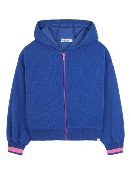  Billieblush Zip-up Hooded Sweatshirt - Blue 