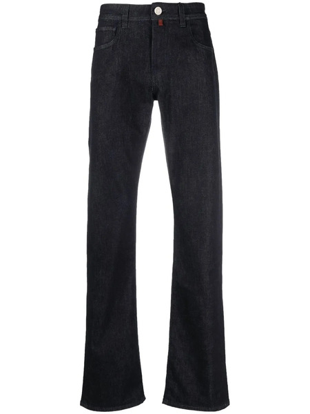  Billionaire Crest-logo Bootleg Jeans - Blue 
