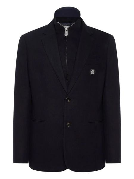  Billionaire Logo-patch Blazer - Blue 