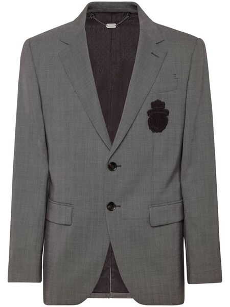  Billionaire Single-breasted Blazer - Grey 