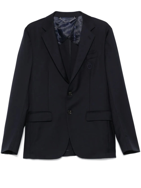  Billionaire Wool Blazer - Blue 