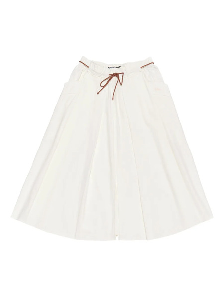  Bimba Y Lola A-line Midi Skirt - White 