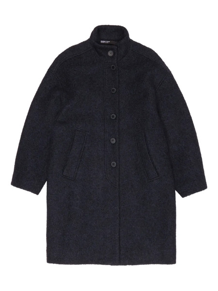 Bimba Y Lola Buttoned Coat - Blue 