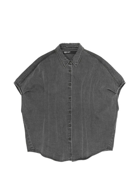  Bimba Y Lola Buttoned Short-sleeve Shirt - Black 