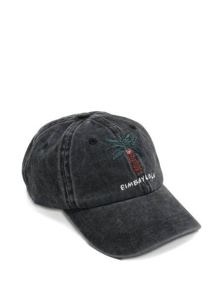  Bimba Y Lola Embroidered Baseball Cap - Black 