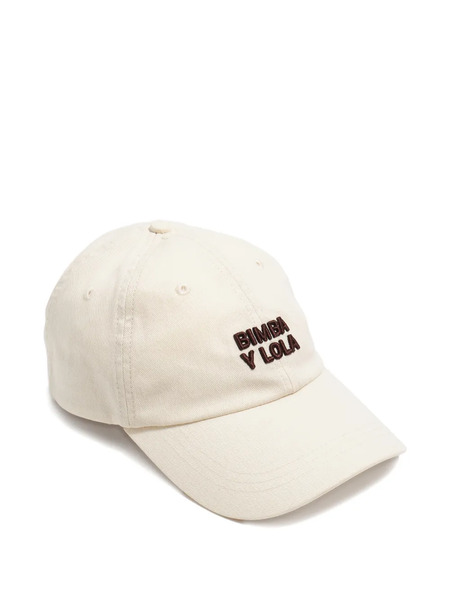  Bimba Y Lola Embroidered-logo Cap - White 