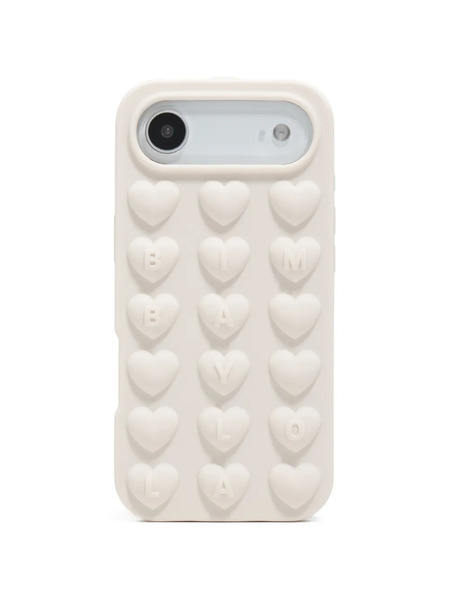  Bimba Y Lola Heart-motif Phone Case - Neutrals 