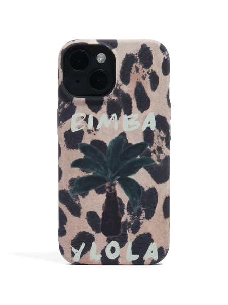  Bimba Y Lola Iphone 15 Animal-print Phone Case - Neutrals 