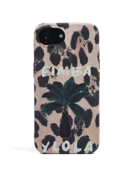 Bimba Y Lola Iphone 16 E Animal-print Phone Case - Neutrals 