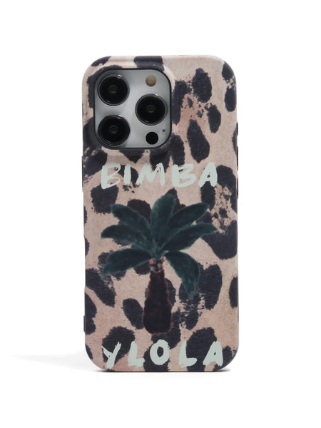  Bimba Y Lola Iphone 16 Pro Animal-print Phone Case - Neutrals 