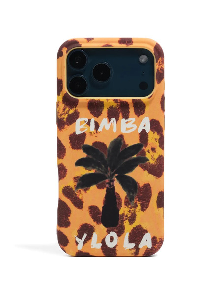  Bimba Y Lola Iphone 17 Pro Max Animal-print Phone Case - Yellow 