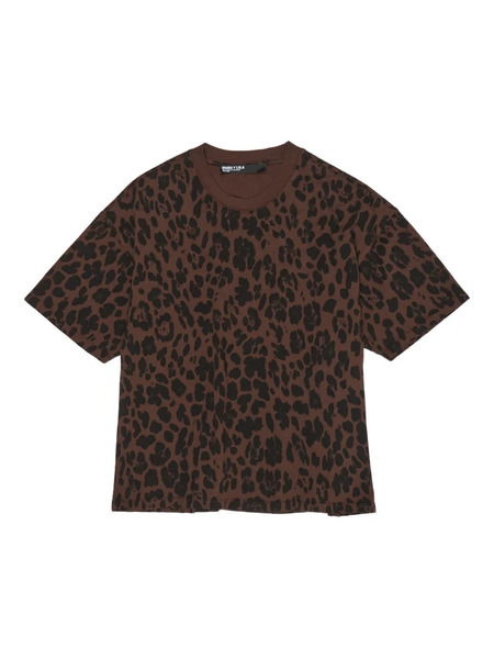  Bimba Y Lola Leopard-print T-shirt - Brown 