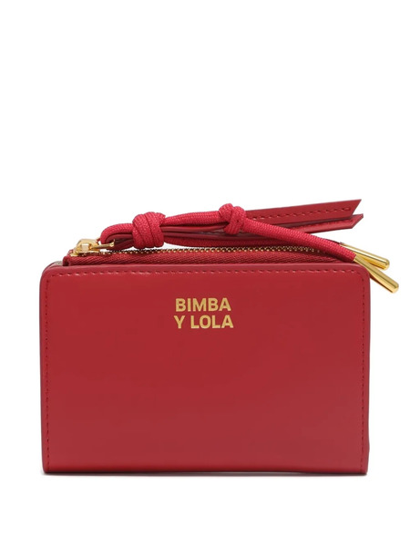  Bimba Y Lola Logo-detail Wallet - Red 