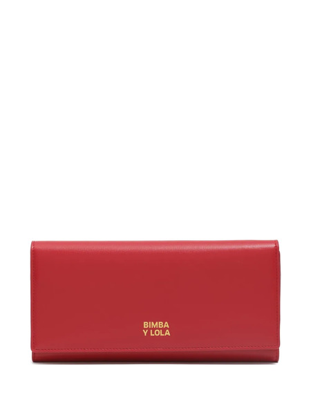  Bimba Y Lola Logo-detail Wallet - Red 