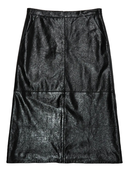  Bimba Y Lola Panelled Midi Skirt - Black 