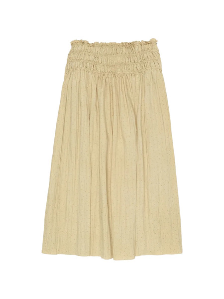  Bimba Y Lola Polka-dot Elasticated-waistband Midi Skirt - Green 