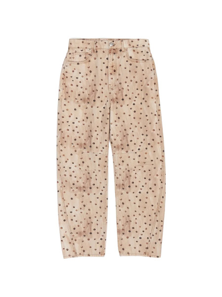  Bimba Y Lola Polka-dot-print Trousers - Brown 