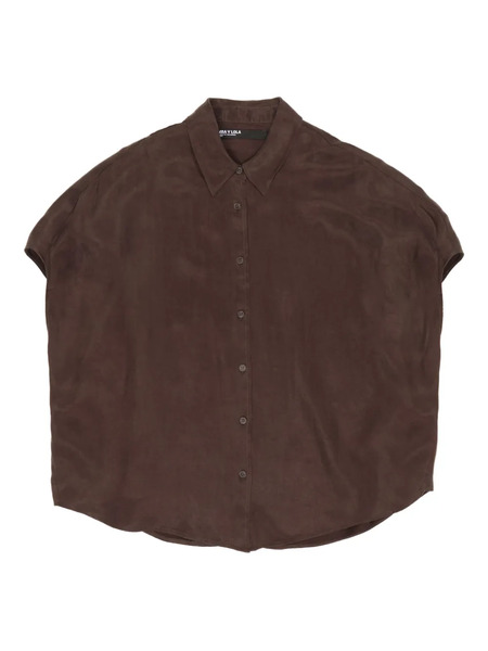  Bimba Y Lola Short-sleeved Buttoned Shirt - Brown 