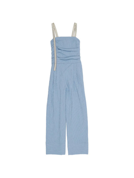  Bimba Y Lola Striped Jumpsuit - Blue 