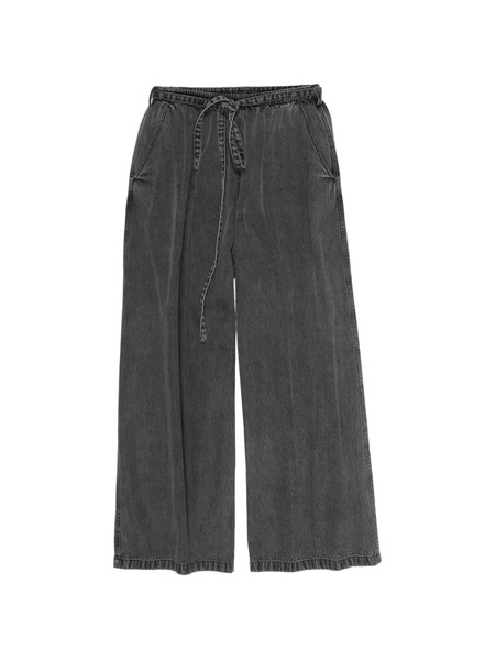  Bimba Y Lola Wide-leg Drawstring Trousers - Black 