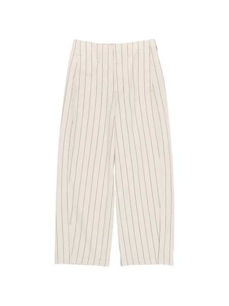  Bimba Y Lola Wide-leg Striped Trousers - Neutrals 