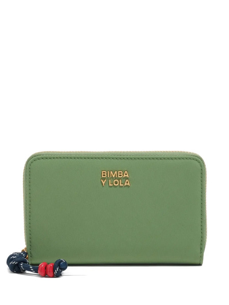  Bimba Y Lola Zip Wallet - Green 