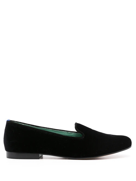  Bird&co Slip-on Velvet Loafers - Black 