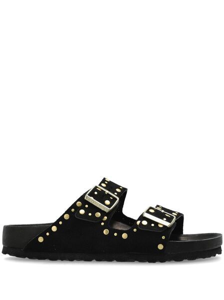  Birkenstock Arizona Rivets Slides - Black 