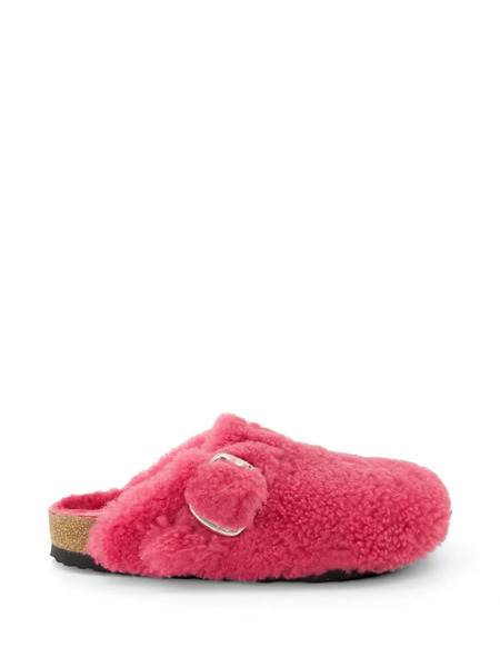  Birkenstock Boston Shearling Mules - Pink 